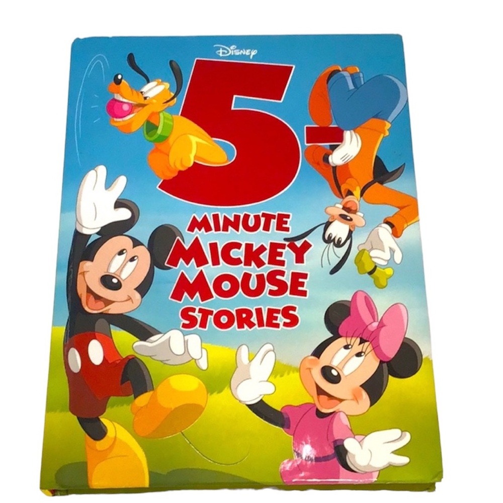 🌺 Disney 5 minute Mickey Mouse Stories- Hardcover Book